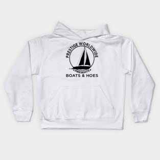 Funny Cool Boats and Hoes Kids Hoodie